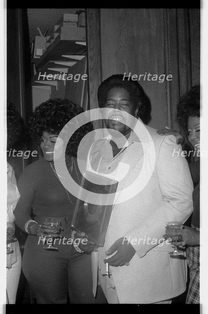 Barry White, London,1974.   Artist: Brian O'Connor.