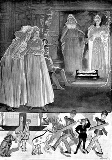 "Santa Claus" at the Lyceum Theatre, 1895. Creator: George Meisenbach.