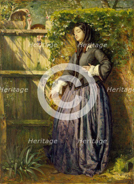 Broken Vows, 1857. Artist: Philip Hermogenes Calderon.