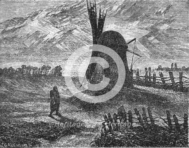 'Windmill near Dorpat; The Baltic Provinces of Russia',1875. Creator: Unknown.