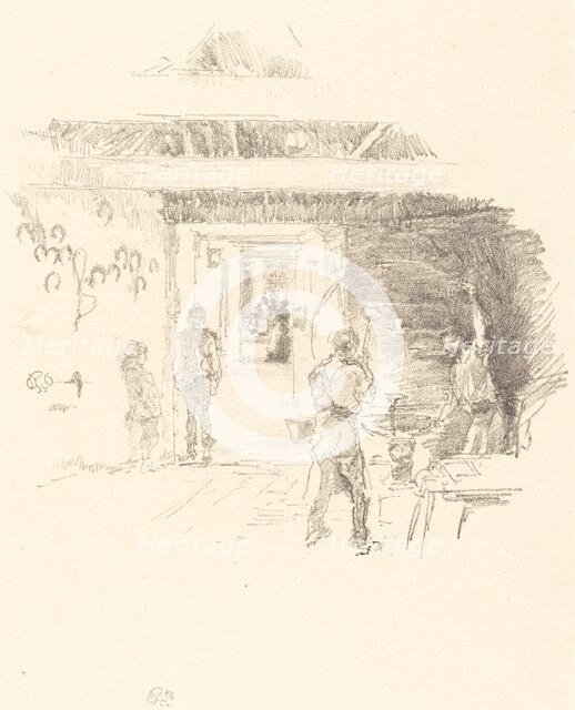 The Tyresmith, 1890. Creator: James Abbott McNeill Whistler.