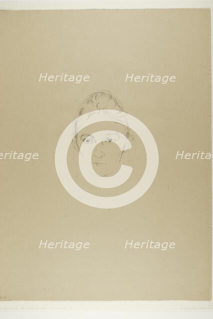 Mrs. Marie Linde, 1902. Creator: Edvard Munch.