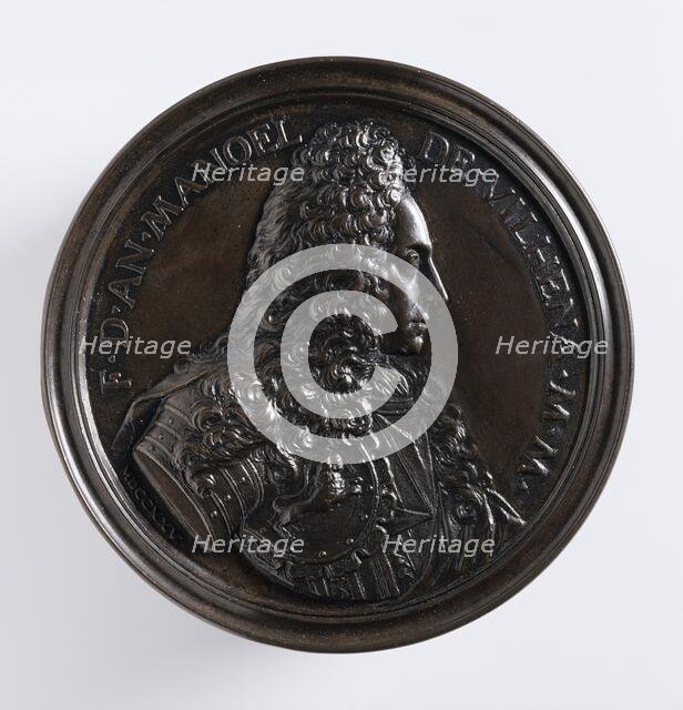 Allegory of the Establishment of Fort Manoel, Valletta (image 1 of 2), c.1725. Creator: Massimiliano Soldani.