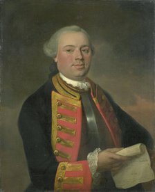 Johan Arnold Zoutman (1724-93), Vice Admiral, 1770. Creator: August Christian Hauck.