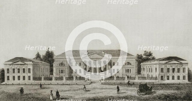 Armenian College, Moscow, Russia, 1838. Creator: Unknown.