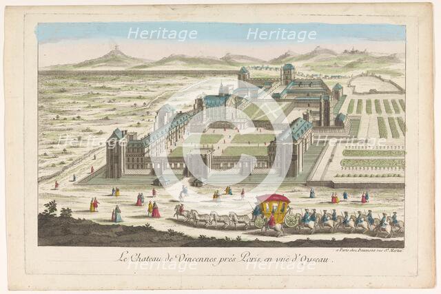 View of the Château de Vincennes, 1745-1775. Creator: Anon.