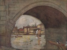The River, Richmond', c1910, (1918). Artist: Horace Mann Livens.