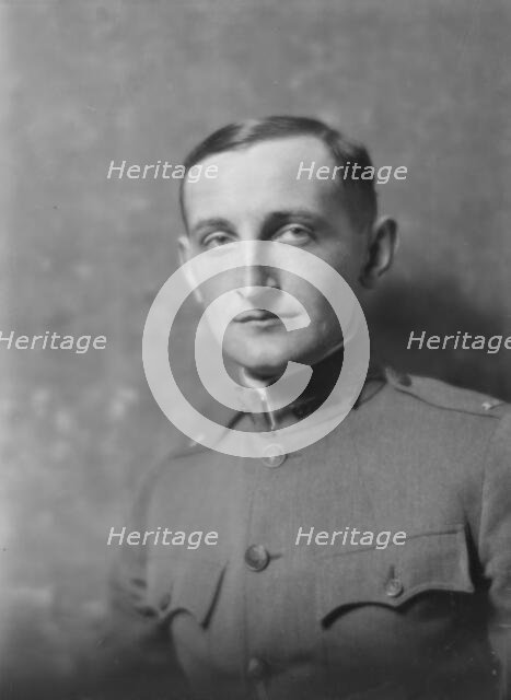 Lieutenant H.T. Edwards, portrait photograph, 1918 Apr. 24. Creator: Arnold Genthe.