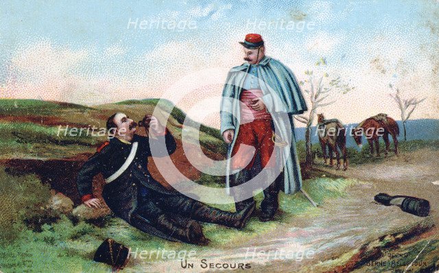 'First Aid', 1914-1918. Artist: Etienne Berne-Bellecour