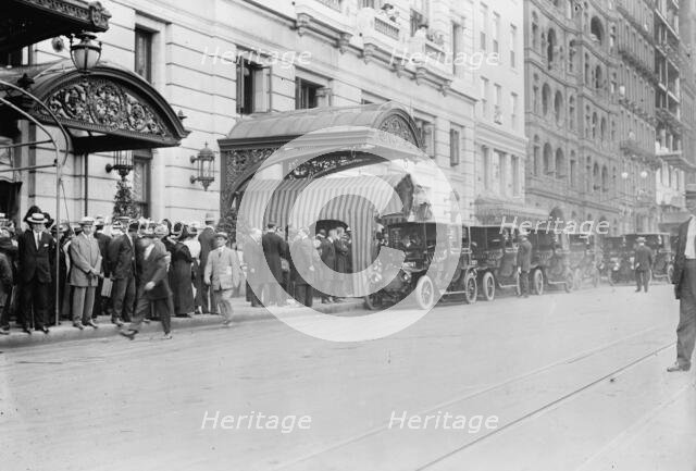 Plaza Hotel - Gates Funeral, 1911. Creator: Bain News Service.