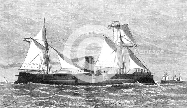 The Almirante Brown, double-screw ram, for the Argentine government, 1881. Creator: Unknown.