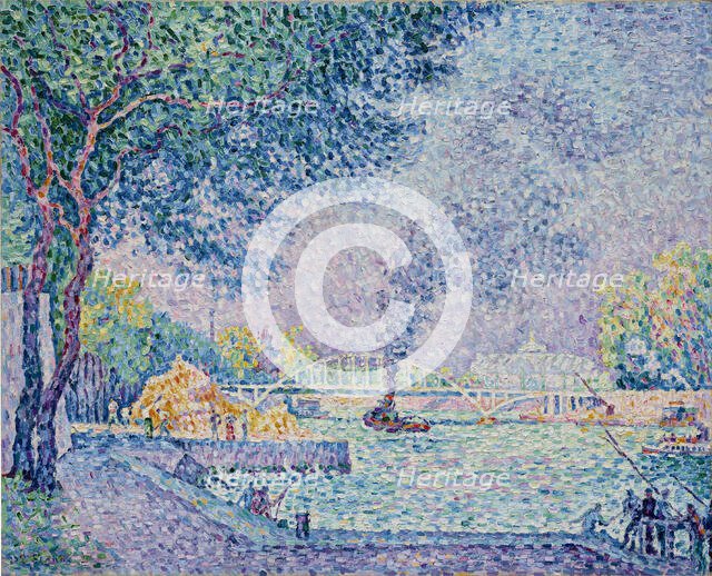 Passerelle Debilly, 1903. Creator: Signac, Paul (1863-1935).