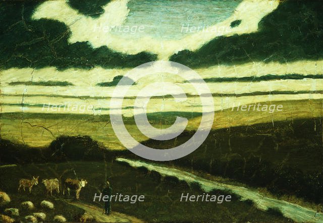 Landscape, 1897-98 (?). Creator: Albert Pinkham Ryder.