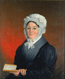 Mrs. Benajah Johnson, 1830. Creator: A. Patrick.