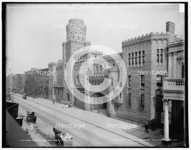 Cadet Armory, New York, c1904. Creator: Unknown.