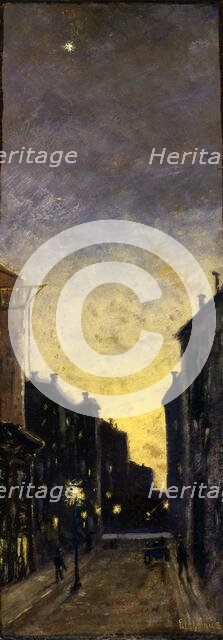 Fifty-Seventh Street, 1908. Creator: Louis Michel Eilshemius.