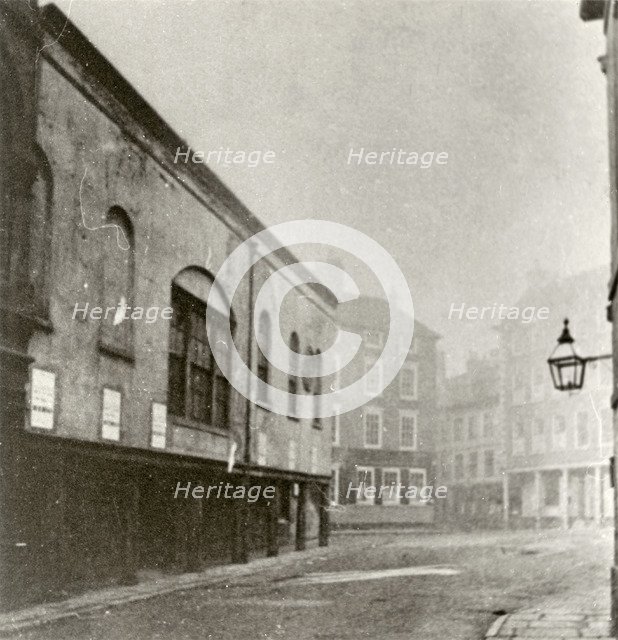 Old Town Hall, Weekday Cross, Lace Market, Nottingham, Nottinghamshire, 1896. Artist: Unknown