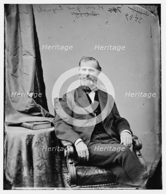 John Lynch of Maine, between 1860 and 1875. Creator: Unknown.