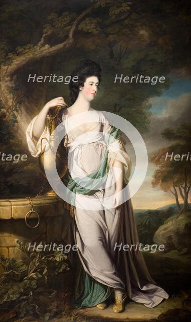 Portrait Of Miss Catherine Eld, 1767. Creator: Francis Cotes.