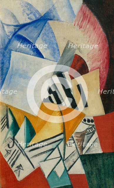 The Cupboard, 1918. Artist: Rozanova, Olga Vladimirovna (1886-1918)