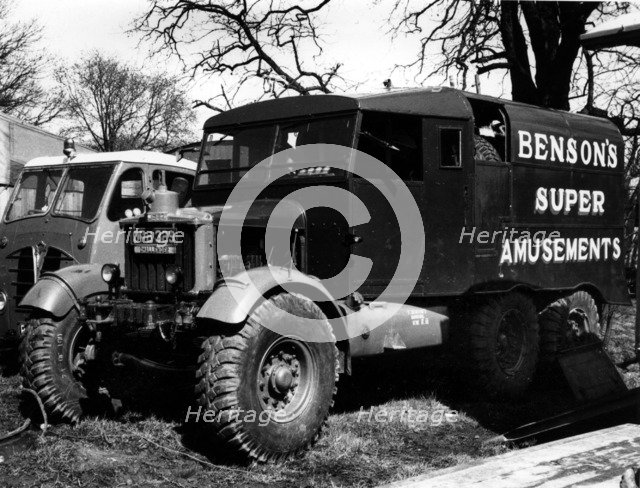 1950 Scammell Challenger truck Artist: Unknown.