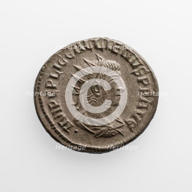 Antoninianus of Gallienus, A.D. 253-268. Creator: Unknown.