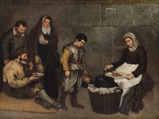 The Soup Kitchen, c.1630. Creator: Puga, Antonio de (1602-1648).