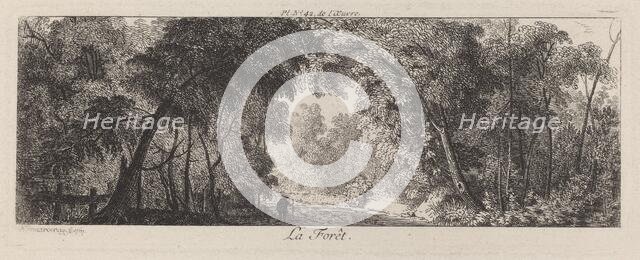 La Forêt, 1767. Creator: Antoine de Marcenay Ghuy.