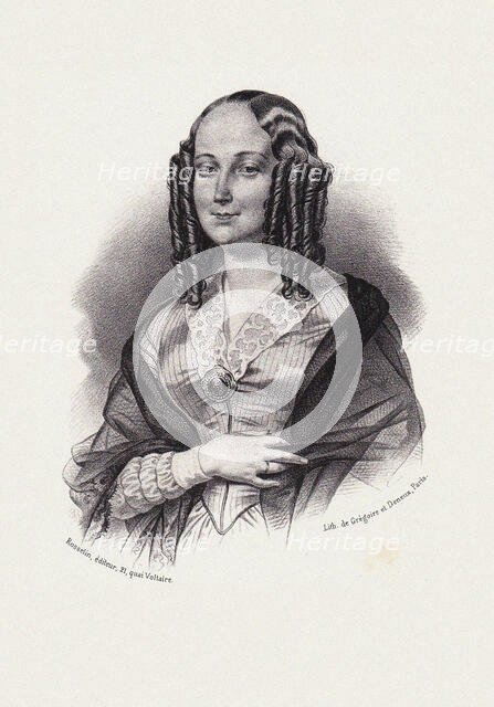 Louise Colet. Creator: Anonymous.