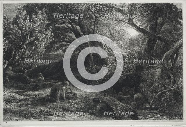 The Morning of Life, 1860-1861. Creator: Samuel Palmer (British, 1805-1881).