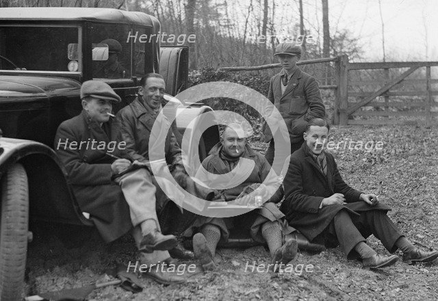 Sunbeam Motor Car Club Bognor Trial, 1929. Artist: Bill Brunell.