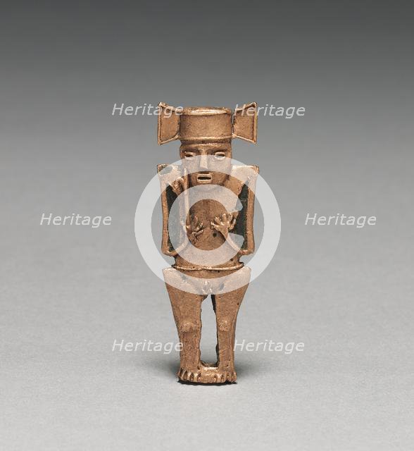 Tunjos (Votive Offering Figurine), c. 900-1550. Creator: Unknown.