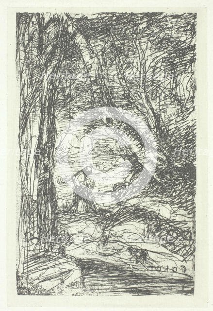 Le bucheron, possibly 1857, printed 1982. Creator: Charles Nègre.