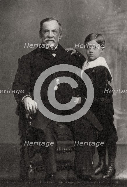 Louis Pasteur, French chemist and microbiologist, 1893. Artist: Unknown