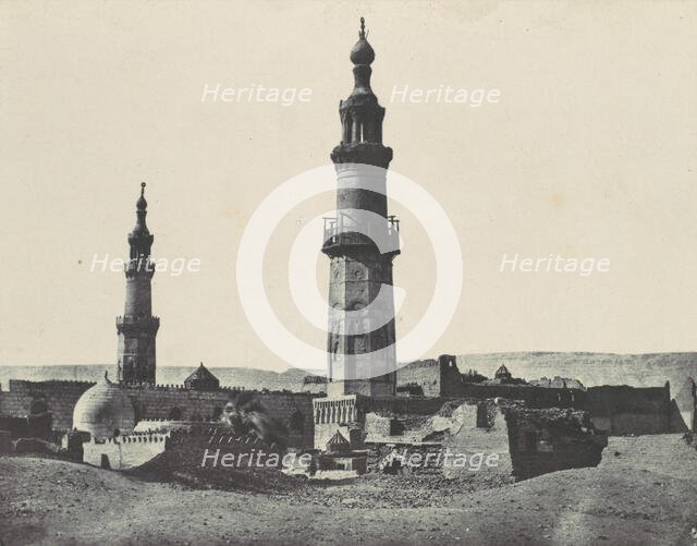 Haute-égypte. Girgeh. Mosquèe d'Aly-Bey, 1850. Creator: Maxime du Camp.