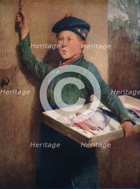 'The Fishmonger's Call', c1886. Artist: Henry Benjamin Roberts.