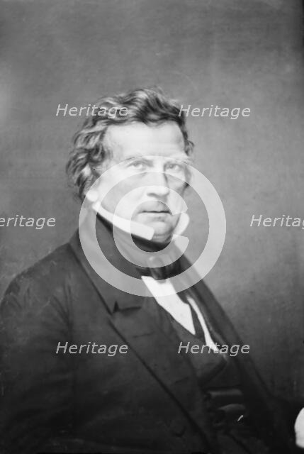 William Learned Marcy, between 1855 and 1865. Creator: Unknown.