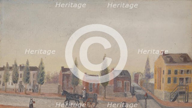 The Garbage Cart, 1870s. Creator: William P. Chappel.