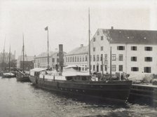 SS 'Lund' at the quay, Landskrona harbour, Sweden, 1897. Artist: Unknown