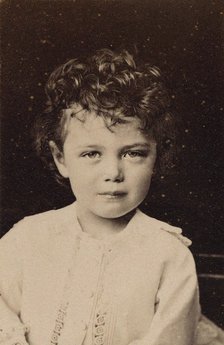 Portrait of Tsarevich Nicholas Aleksandrovich (1868-1918) as Child, 1873.