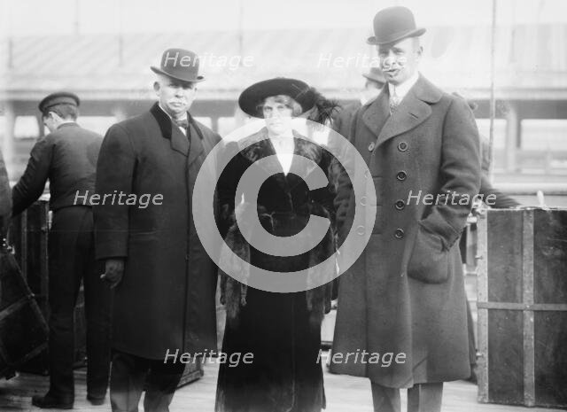 Arthur Irwin, Mr. & Mrs. Frank Chance, 1913. Creator: Bain News Service.