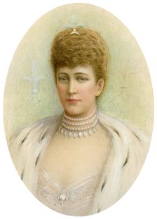 Alexandra, Queen Consort of King Edward VII of the United Kingdom, 1905. Artist: Unknown