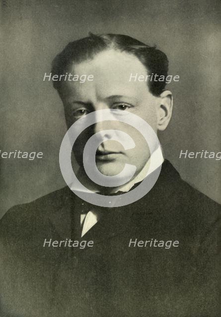 'Winston Churchill (First Lord of the Admiralty)', (1919).  Creator: Reginald Haines.
