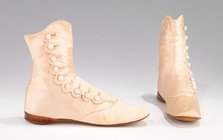 Boots, American, ca. 1871. Creator: Unknown.