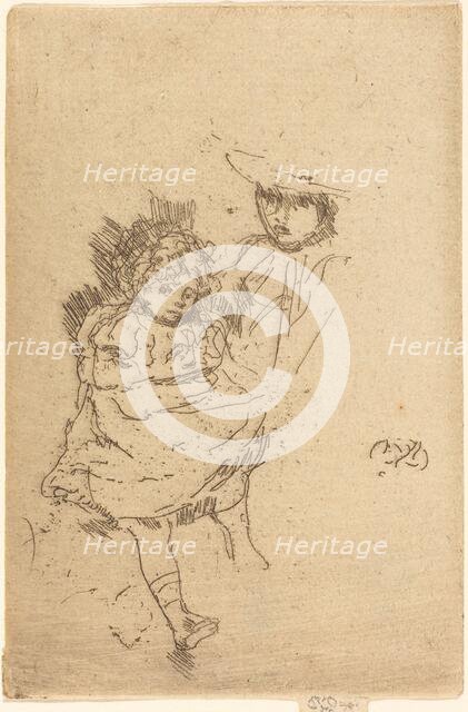 Gipsy Baby. Creator: James Abbott McNeill Whistler.