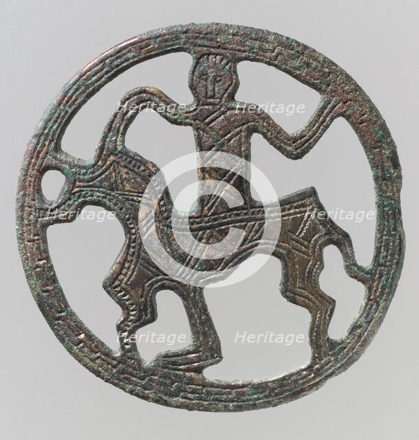 Openwork Belt Fitting, Frankish, 7th century. Creator: Unknown.
