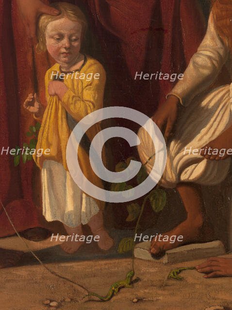 At the fountain, between 1833 and 1886. Creator: Louis Matout.