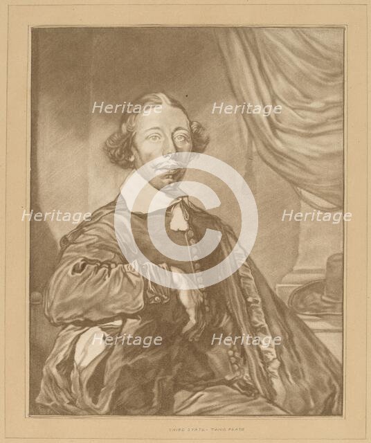 Portrait of a Seated Man, 1771. Creator: Johannes Kornlein.