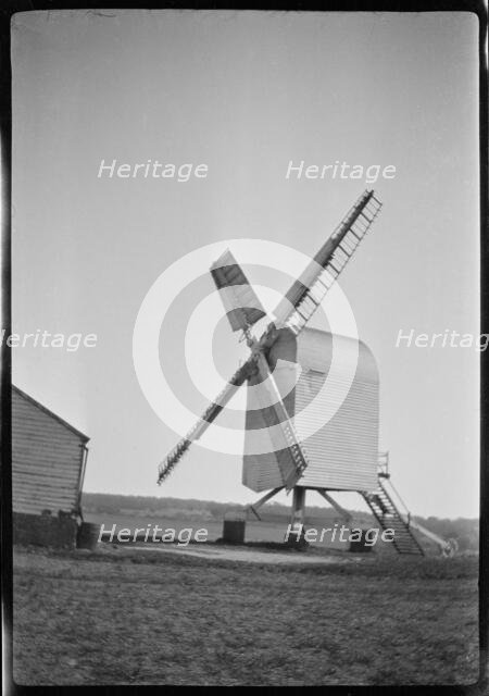 Chillenden Windmill, Chillenden, Goodnestone, Dover, Kent, 1929. Creator: Francis Matthew Shea.