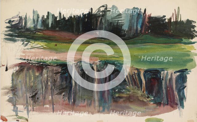 Landscape, 1900-1925. Creator: Magnus Enckell.